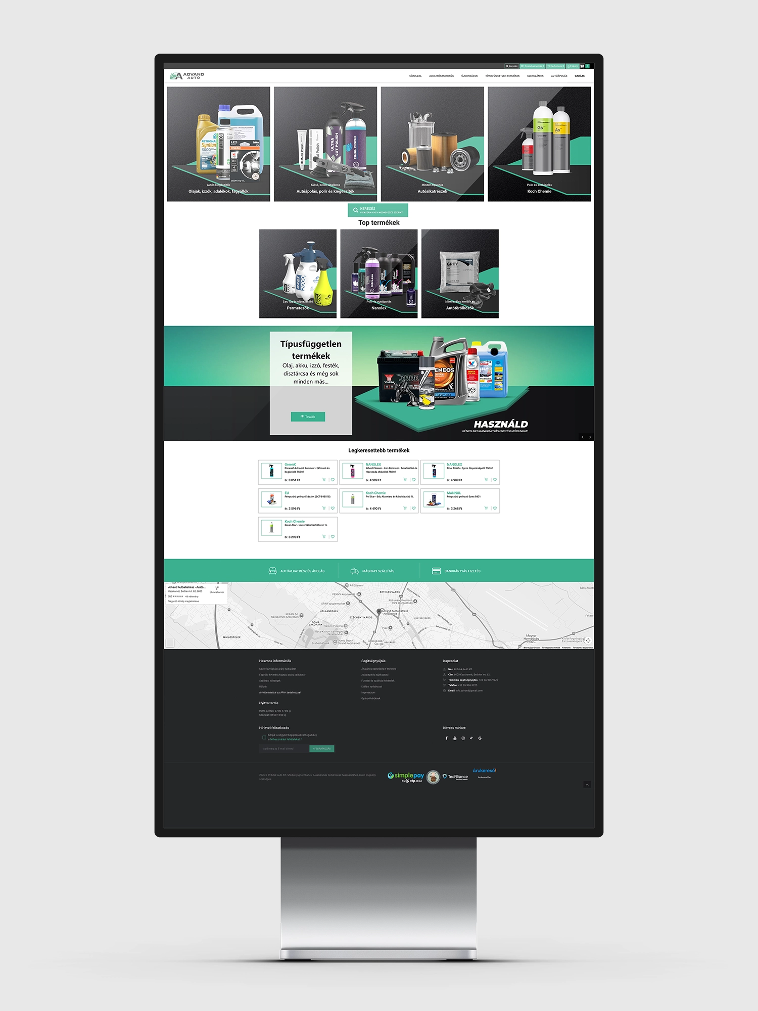 weboldal fejlesztés - xsoft media