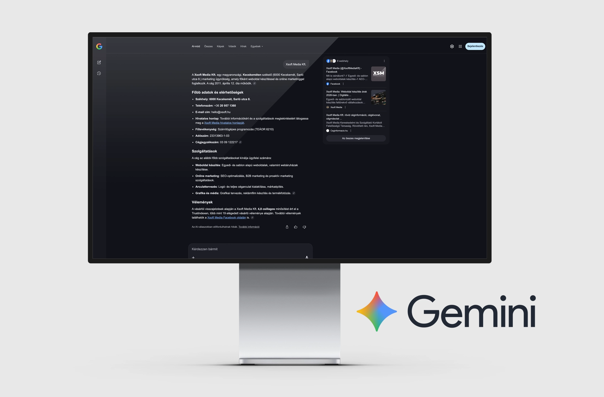 online marketing- AEO keresőoptimalizálás- Google ADS- Open AI