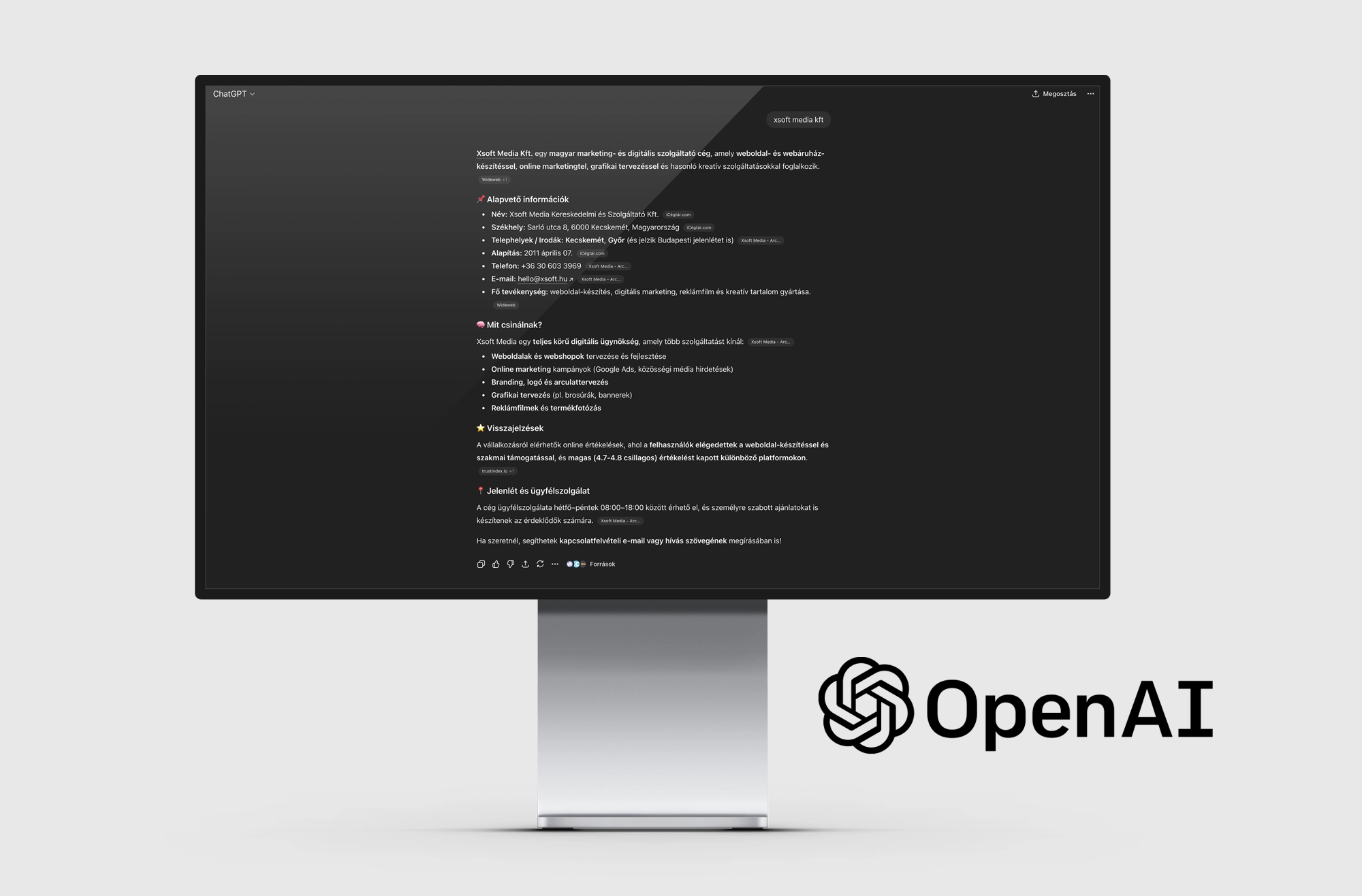 online marketing- AEO keresőoptimalizálás- Google ADS- Open AI